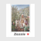 1900 von John Collier, Königin Guineveres Maying Aufkleber (Blatt)