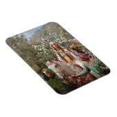 1900 von John Collier, Königin Guineveres Maying Magnet (Rechte Seite)