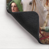 1900 von John Collier, Königin Guineveres Maying Mousepad (Ecke)
