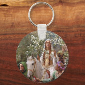 1900 von John Collier, Königin Guineveres Maying Schlüsselanhänger (Vorderseite)