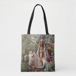 1900 von John Collier, Königin Guineveres Maying Tasche