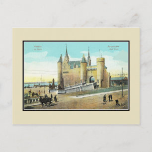 1900er Jahre Antwerpen Belgien Steen Schloss resta Postkarte