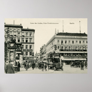 1900er Jahre Berlin Unter Den Linden Poster