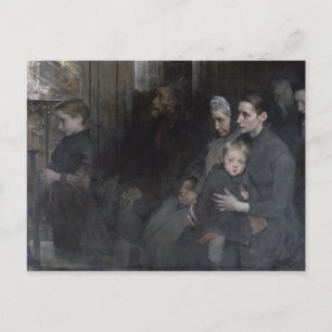 1901 auf ihren Lot zurückgetreten Postkarte