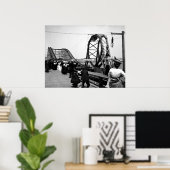 1901 Der Loop Roller Untersetzer druckt Poster (Heimbüro)