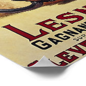 1901 FAHRRAD BORDEAUX NACH PARIS POSTER (Ecke)