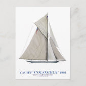 1901 Kolumbien Postkarte (Vorderseite)