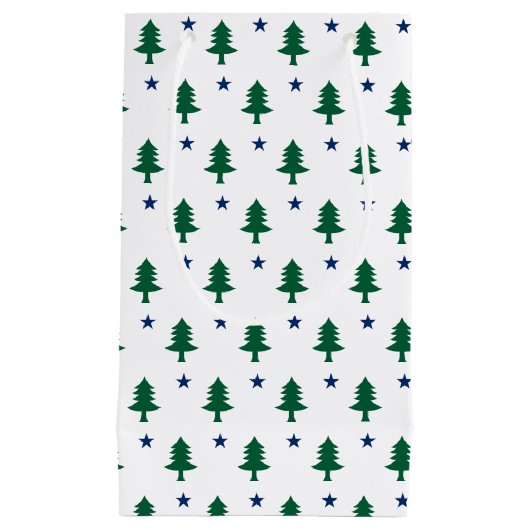 1901 Maine Flag Geschenktasche Kleine Geschenktüte (Vorderseite)