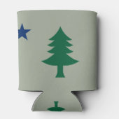1901 Maine Flag Koozie Dosenkühler (Rückseite)
