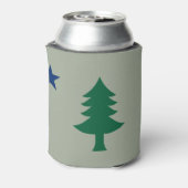 1901 Maine Flag Koozie Dosenkühler (Kanne Rückseite)