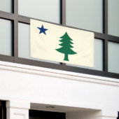 1901 Maine Flag Outdoor Banner (Äußeres Gebäude)