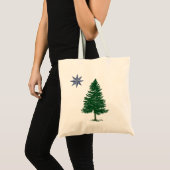 1901 Maine Flag - Vintager Stil Tragetasche (Vorderseite (Produkt))