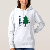 1901 Maine-FlaggeHoodie - Dirigo Ausgabe Hoodie (Vorderseite)