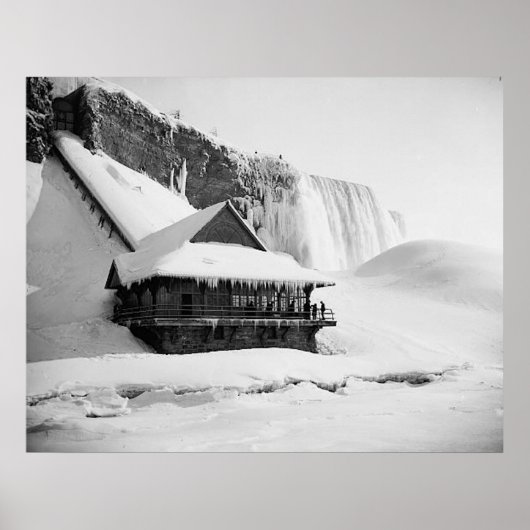 1901 Niagara Falls Print Poster (Vorne)