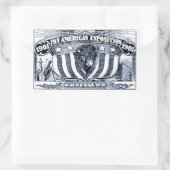 1901 Panamerikanische Exposition Rechteckiger Aufkleber (Tasche)
