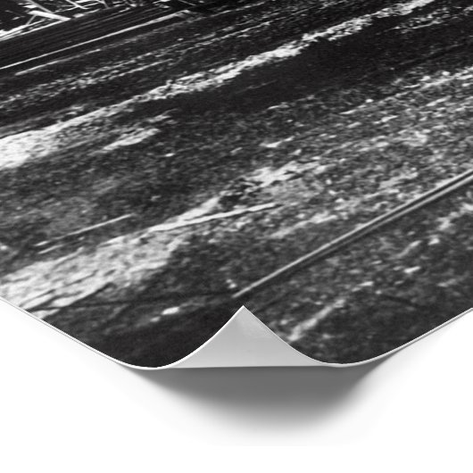 1901 TEXAS SPINDLETOP-ÖLFELD POSTER (Ecke)