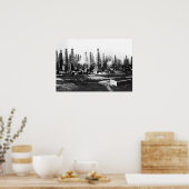 1901 TEXAS SPINDLETOP-ÖLFELD POSTER (Küche)