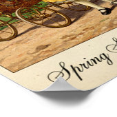 1901 Vintages Outdoor Fashion Wall Poster (Ecke)