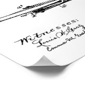 1902 Bicycle Recumbent Design Patent Art Print Poster (Ecke)