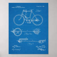 1902 Biketoilette Kunst Zeichnend Druck