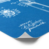 1902 Bräunende Schusswaffenpatentkunst Zeichnend P Poster (Ecke)