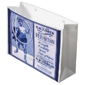 1902 G & J Reifen und Druck Große Geschenktüte (Vorderseite Schrägansicht)