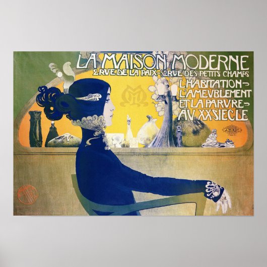 1902, La Maison Moderne Poster (Vorne)