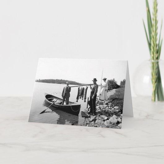 1903 Adirondack Mts. Greeting Card Karte (Vorderseite)