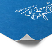 1903 Flugzeugpatentkunst Zeichnend Print Poster (Ecke)