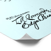 1903 Flying AirShip Patent Art Zeichnend Print Poster (Ecke)