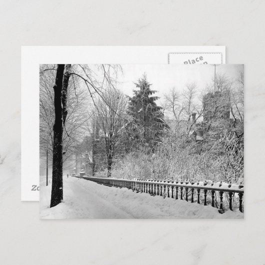 1903 Michigan-Postkarte in Detroit Postkarte (Vorne/Hinten)