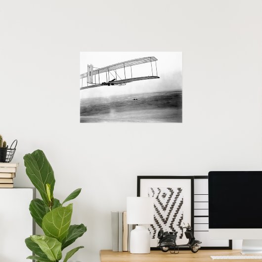 1903 SCHREIBGLIDER-TESTFLUG POSTER (Heimbüro)