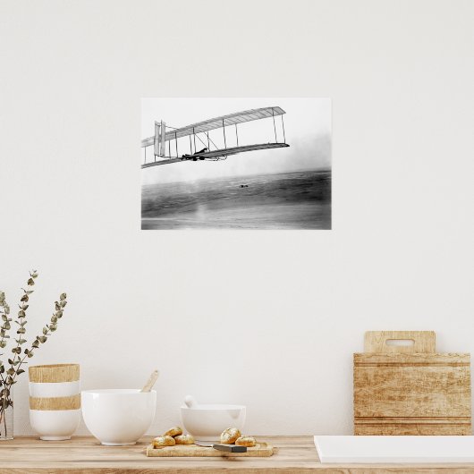 1903 SCHREIBGLIDER-TESTFLUG POSTER (Küche)