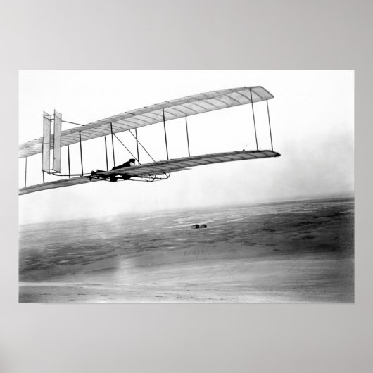 1903 SCHREIBGLIDER-TESTFLUG POSTER (Vorne)