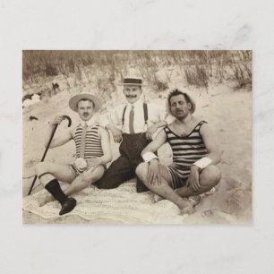 1903 Strandbummler Postkarte