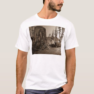 1903 Vintages Holzfäller-magische Laternen-Dia T-Shirt