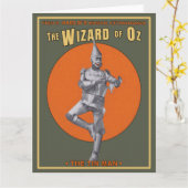 1903 Wizard of Oz Blechmann Karte (Gelbe Blume)