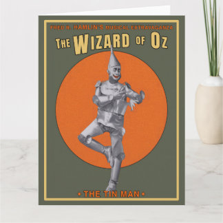  1903 Wizard of Oz Tin Man Karte