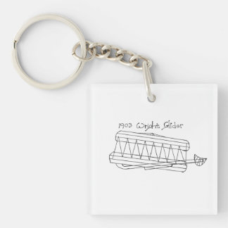 1903 Wright Glider Key Chain Schlüsselanhänger