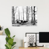 1904 Ahornzucker-Lager Vermont-Poster Poster (Heimbüro)