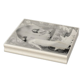 1904 Jugendstil Valentine Gummistempel