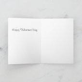 1904 Jugendstil Valentine Karte (Innenseite)