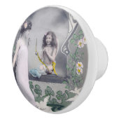 1904 Jugendstil Valentine Keramikknauf (Rechts)