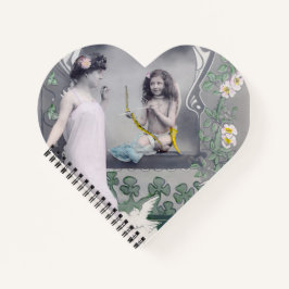1904 Jugendstil Valentine Notizblock