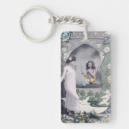 1904 Jugendstil Valentine Schlüsselanhänger