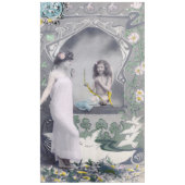 1904 Jugendstil Valentine Tischdecke (Vorderseite)