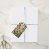 1904 Kolibris drucken Geschenkanhänger (Mit Garn)