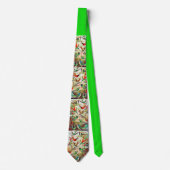 1904 Kolibris drucken Krawatte (Vorderseite)