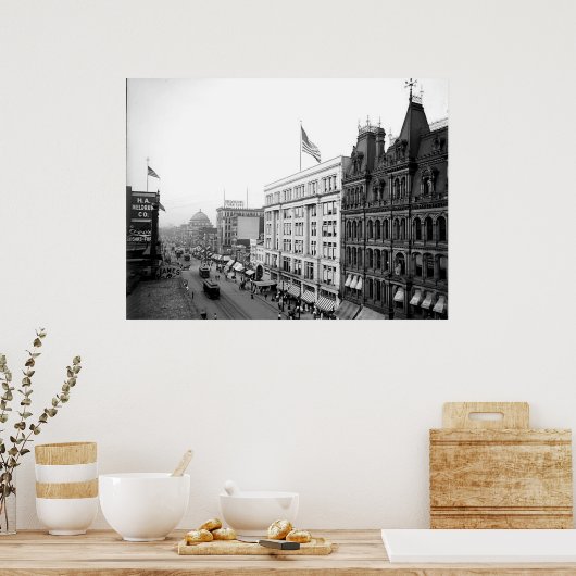 1904 Main St. Buffalo NY Print Poster (Küche)