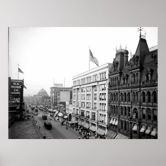 1904 Main St. Buffalo NY Print Poster (Vorne)